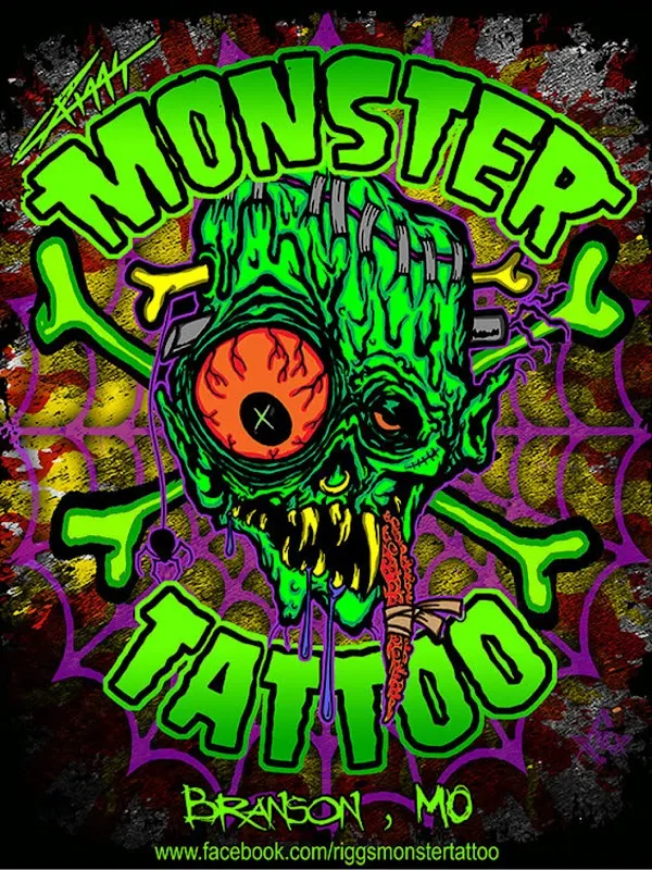 Riggs Monster Tattoo — Tattoo shop in Branson